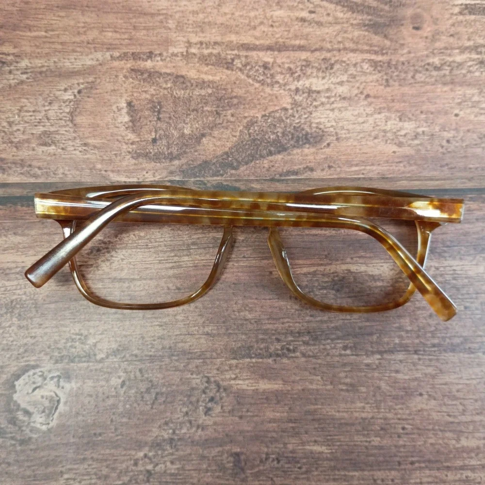 Warby Parker Hemmings W 269 Whiskey Tortoise Eyeglasses 53-18-145 Square Frames